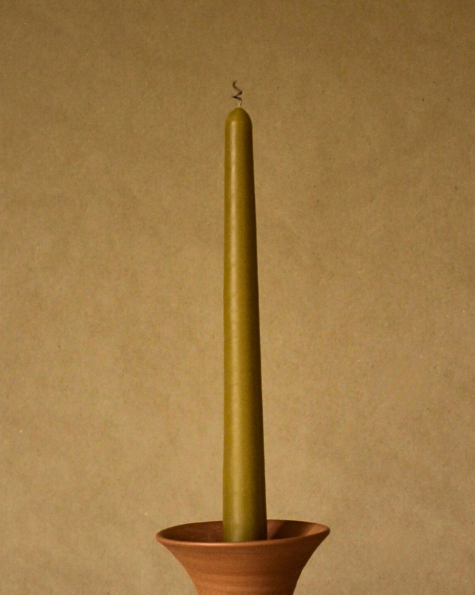 Tall Tapered Beeswax Candle (Set of 4)