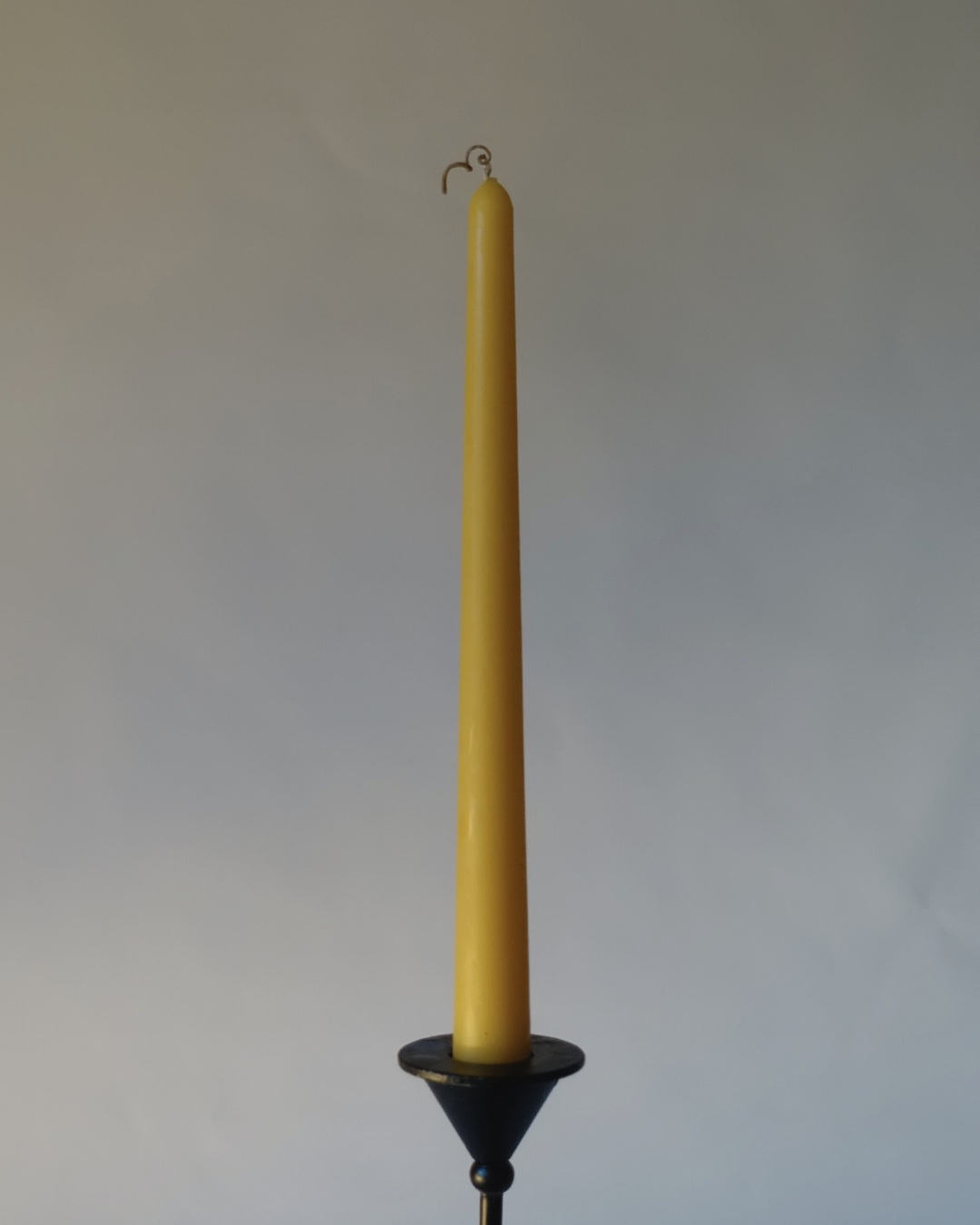 Hand poured Beeswax Tall Tapered Candle Waiheke Island New Zealand